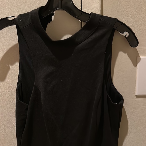 NWOT *free in bundle* Black peplum dress, size S - Picture 4 of 6